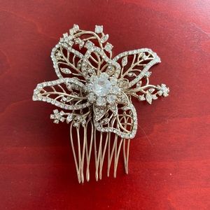 Marchesa Crystal Embellished Hair Comb